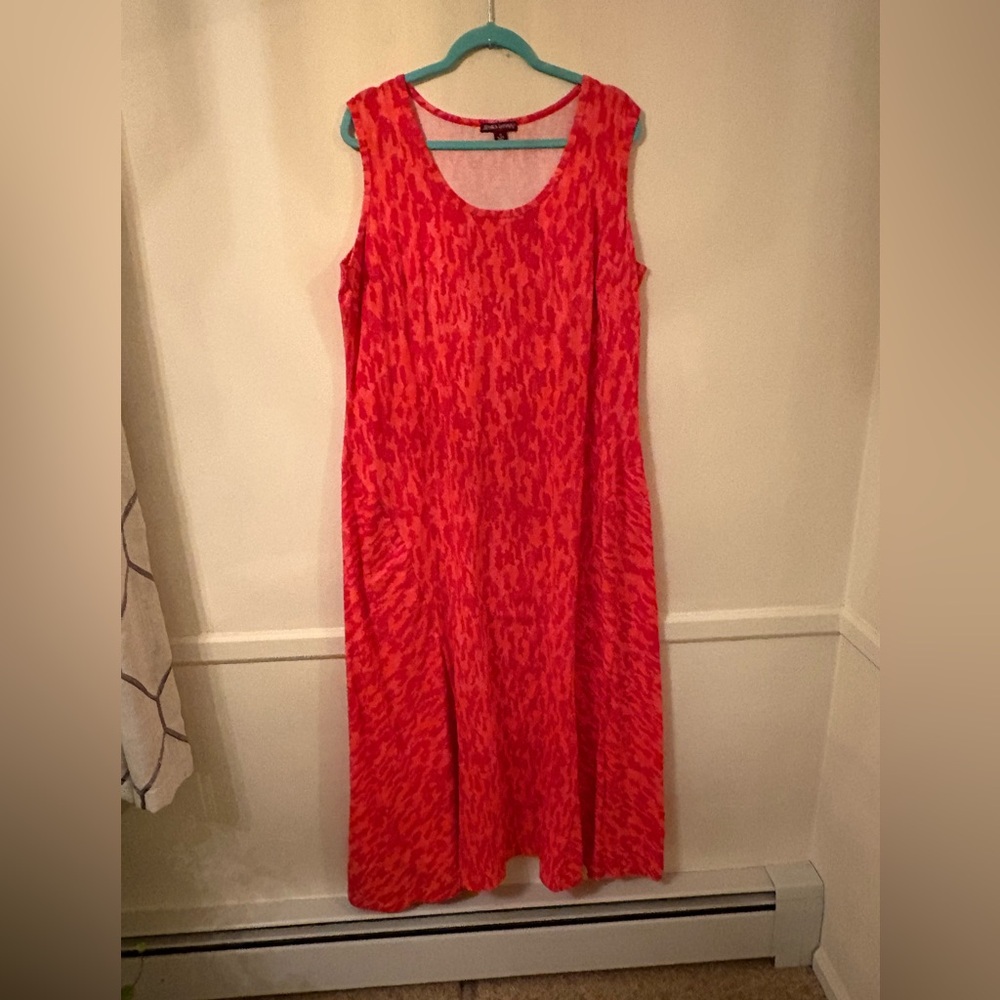 Jessica London Womens Sleeveless  Geometric Print Maxi Dress Size 18